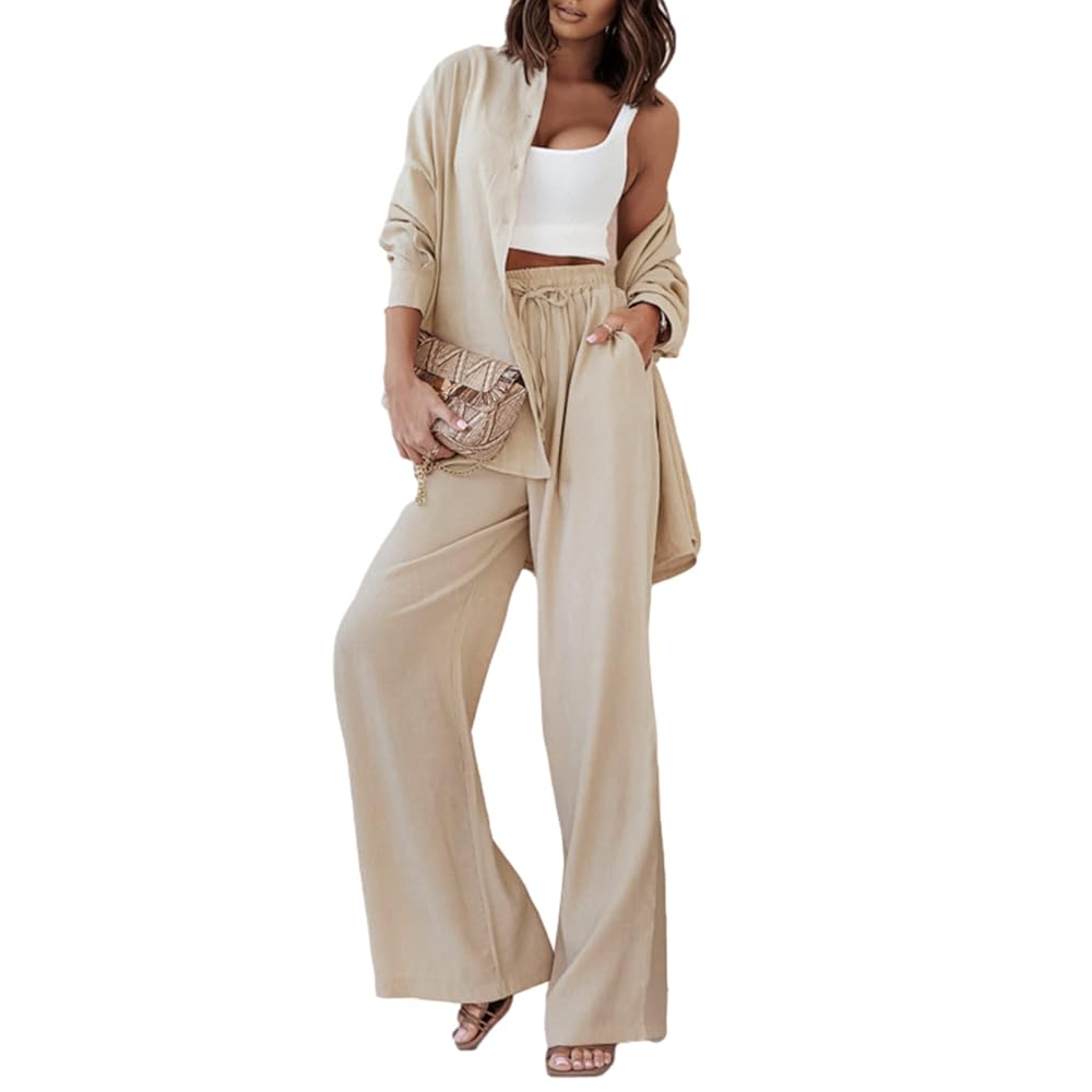 ZONE OUTER JACKET & BIB PANTS セット Amazon.com: Women 2 Piece Plisse Set Casual Outfit Long